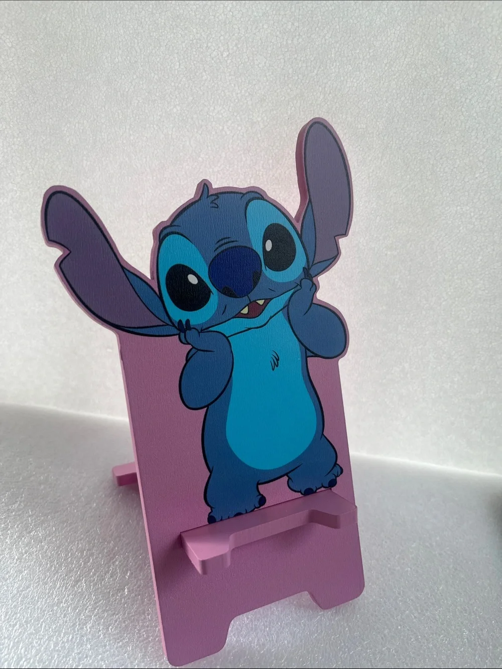 Disney Stitch Phone Stand - Pink Base